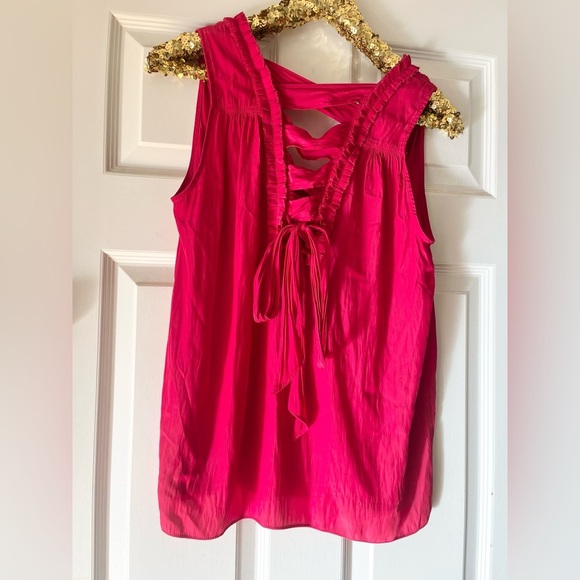 RAMY BROOK Ella Ruffle Trim Sleeveless Top - Picture 4 of 7